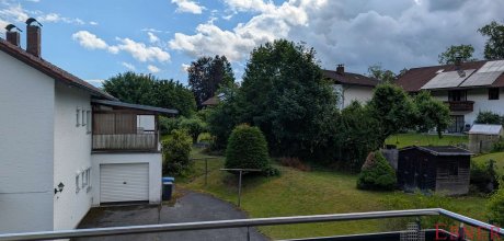 Aussicht vom Balkon